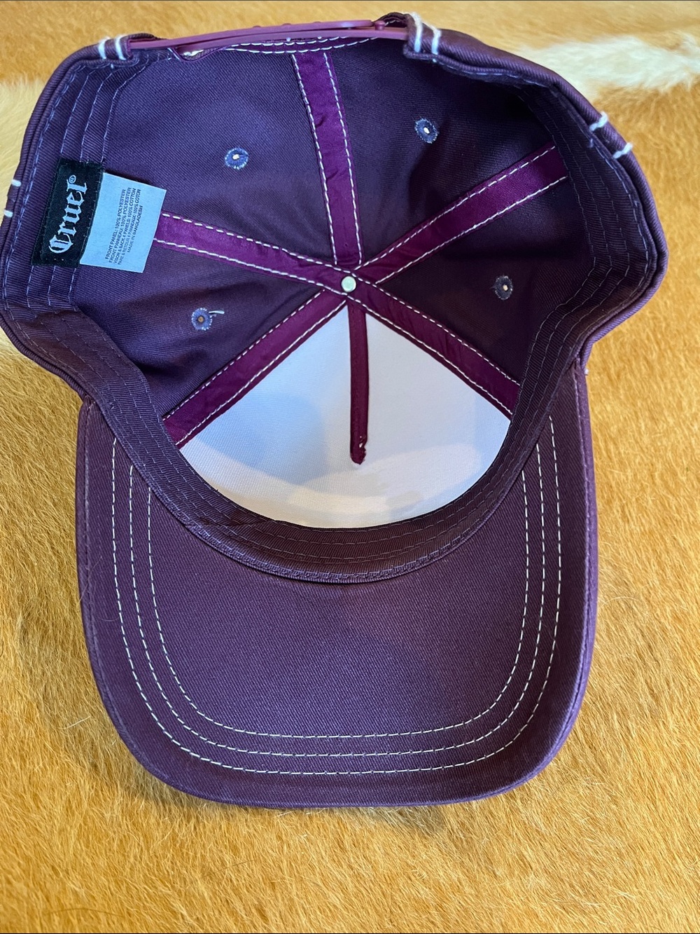 Purple Cactus Print Trucker Hat - Picture 4 of 4